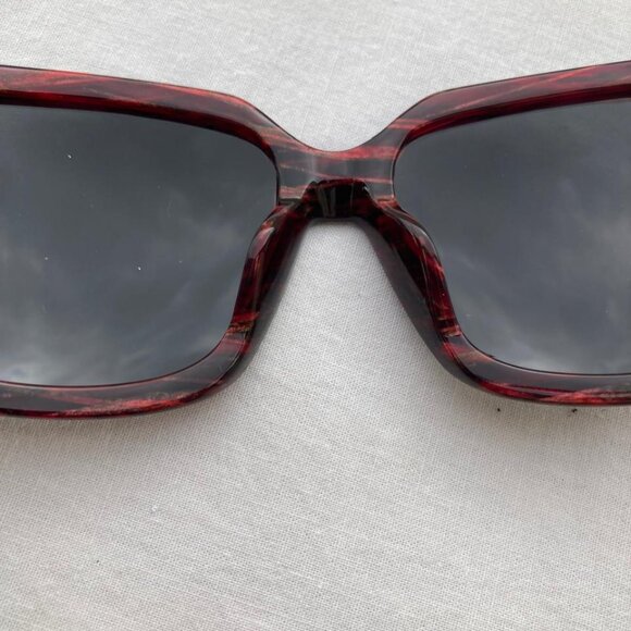 MONT BLANC Women Sunglasses Bordeaux Jaquard  MB 171S Frame Size 59 []16 120 - Picture 11 of 15